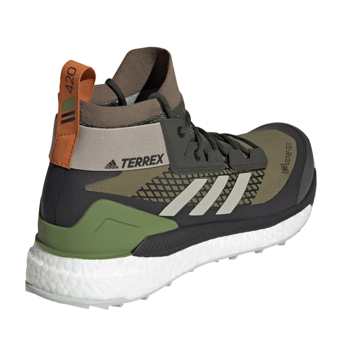 terrex free hiker gtx red