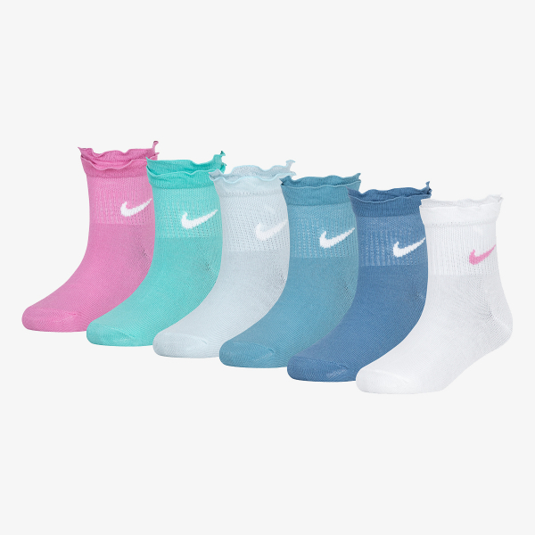 Nike NHG GIRLS 6PK RUFFLE ANKLE SOC 