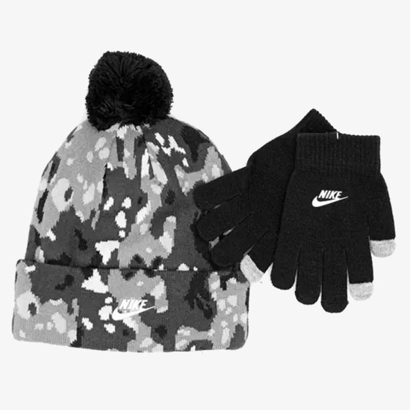 Nike NAN CLUB AOP APEX BEANIE SET 